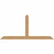 Ekena Millwork Portland Timber Gable Bracket, Western Red Cedar, 96"W x 44"H x 5 1/2"D x 5 1/2"F, 11/12 Pitch GBW096X44X0606POR00SWR - alternate 1